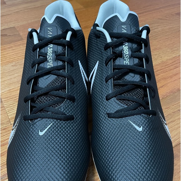Nike Vapor Edge Speed 360 Football Cleats Black White CD0082-001 Men\'s Size 16. main image 6